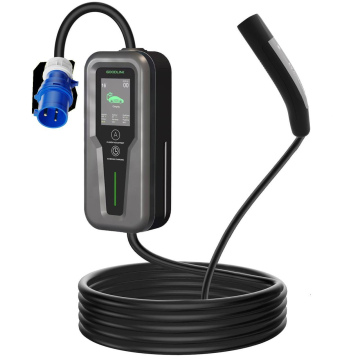 GOODLINK 32A 7KW Phase 1 Fast Charging Portable Electric Car wi-fi APPCharger Type TESLA NACS Charging Cable Ev Charger Portable seria A02